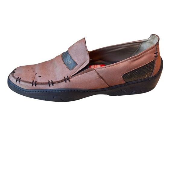 Michael Toschi CIS Leather Loafers Size 12 Made in Italy Comfort Dress Slip-Ons main image 8
